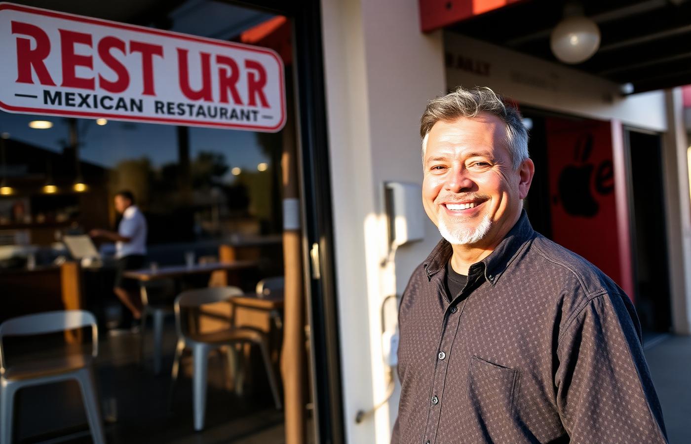 El Paso small business owner outside their storefront